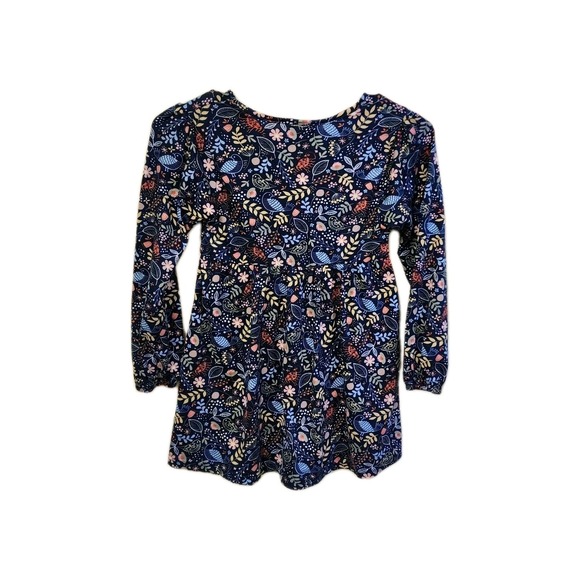 Girls Capino Dress Blue Floral Size 7 - Picture 2 of 5